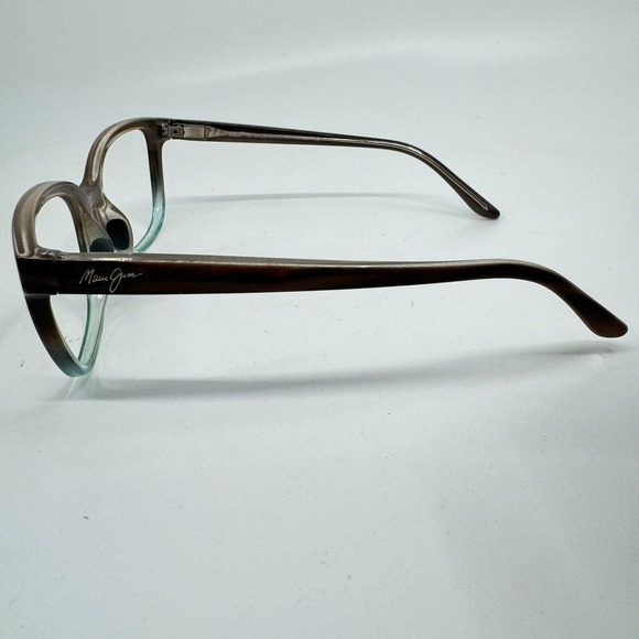 Maui Jim Honi MJ 758-22B Brown Teal Cat Eye Sunglasses Frames‎ 54-18 140 H10943 main image 7